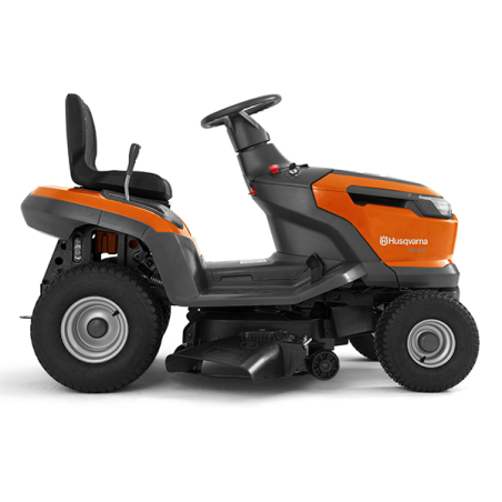 Tracteur tondeuse éjection latérale Husqvarna TS114 - coupe 95 cm Tracteur tondeuse éjection latérale Husqvarna TS114 - coupe 95 cm