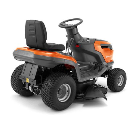 Tracteur tondeuse éjection latérale Husqvarna TS114 - coupe 95 cm Tracteur tondeuse éjection latérale Husqvarna TS114 - coupe 95 cm