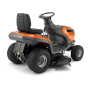 Tracteur tondeuse éjection latérale Husqvarna TS114 - coupe 95 cm Tracteur tondeuse éjection latérale Husqvarna TS114 - coupe 95 cm
