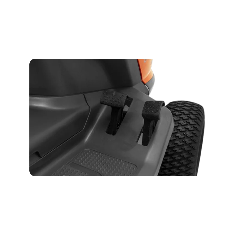 Tracteur tondeuse éjection latérale Husqvarna TS114 - coupe 95 cm