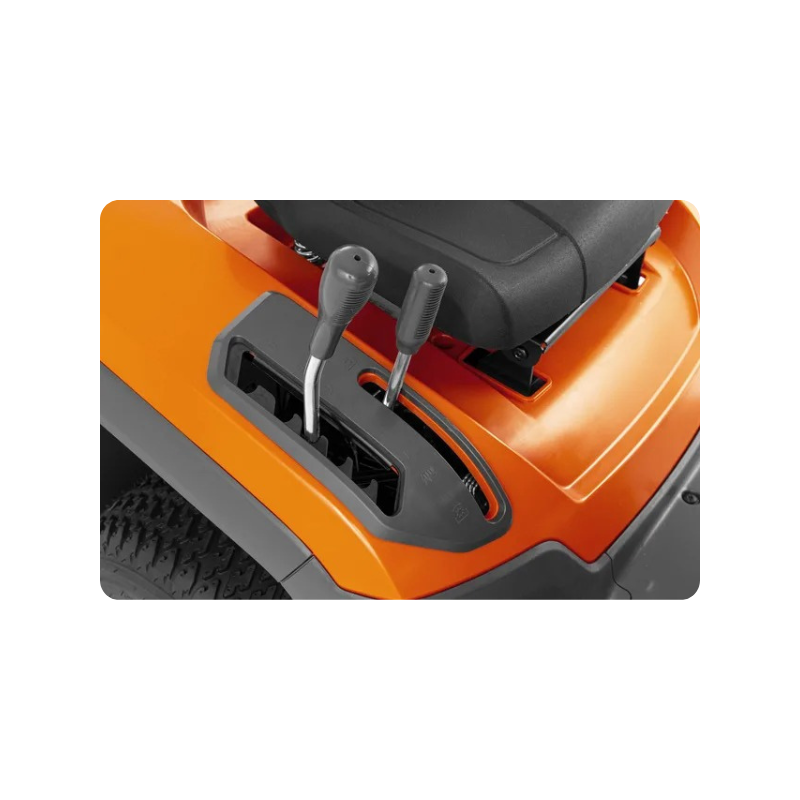 Tracteur tondeuse éjection latérale Husqvarna TS114 - coupe 95 cm