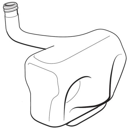 Réservoir essence autoportée Honda GGP F72 HF1211 Réservoir essence autoportée Honda GGP F72 HF1211
