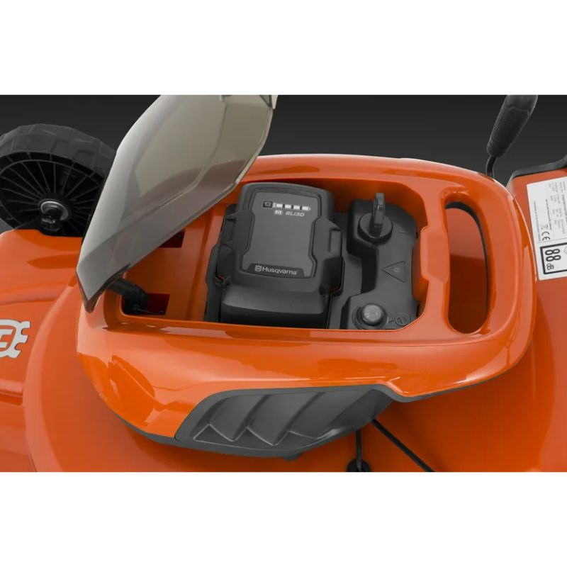 Tondeuse à batterie Husqvarna LC142iS - Pack 2 batteries - autotractée coupe 42cm