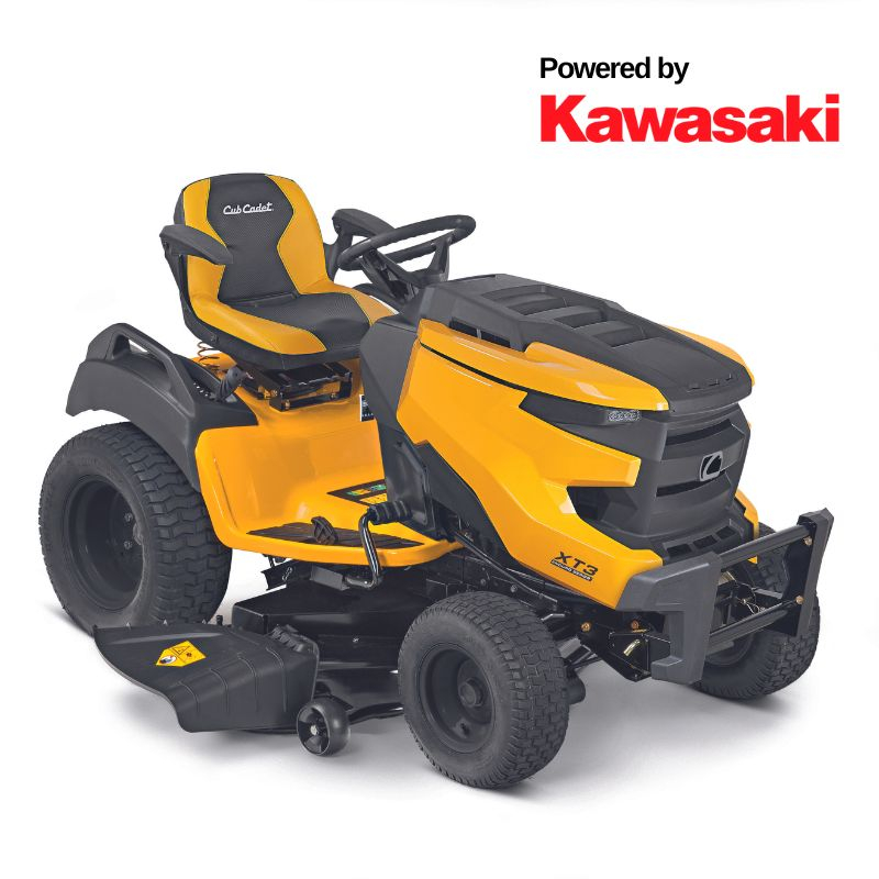 Tracteur tondeuse éjection latérale Cub Cadet XT3 QS127 - coupe 127 cm