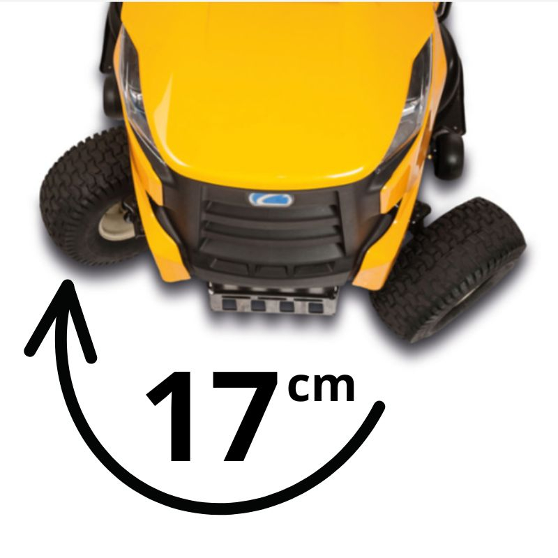 Tracteur tondeuse éjection latérale Cub Cadet XT3 QS127 - coupe 127 cm