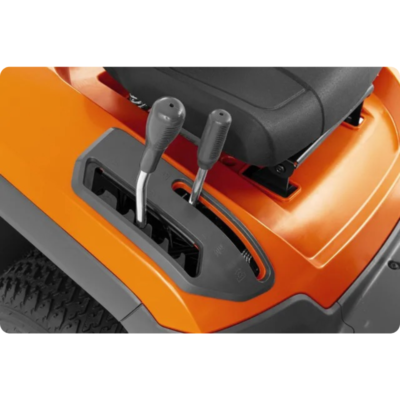 Tracteur tondeuse éjection latérale Husqvarna TS112 - coupe 95cm