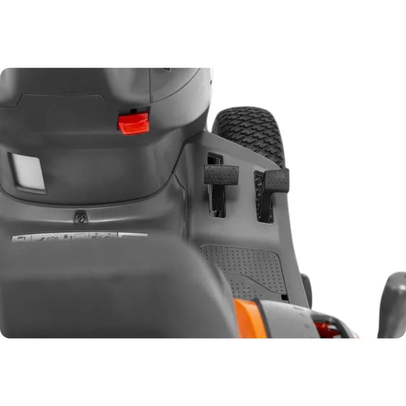 Tracteur tondeuse éjection latérale Husqvarna TS112 - coupe 95cm