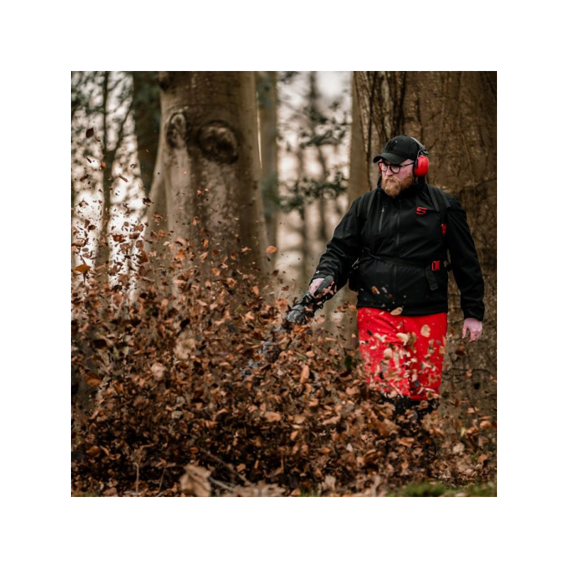 Souffleur à dos thermique SARP EB7600 grosse puissance air et moteur 75.6 cm2