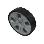 Roue arrière tondeuse à batterie Makita DLM382, DLM432 - 459101-5 Roue arrière tondeuse à batterie Makita DLM382, DLM432 - 459101-5