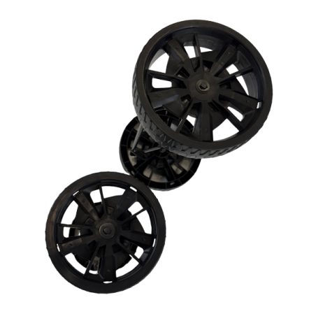 Jeu de roues complet tondeuse à batterie Ryobi 5131042263 Jeu de roues complet tondeuse à batterie Ryobi 5131042263