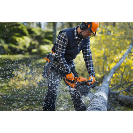 Tronçonneuse Husqvarna 445S, guide chaine 38cm, moteur 50,2cm3