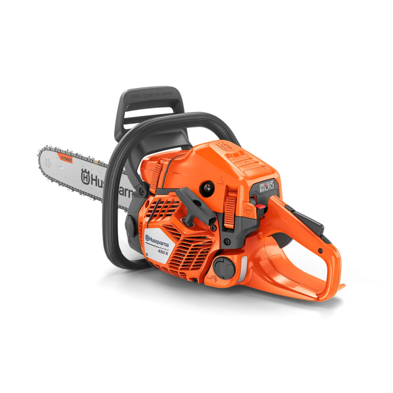 Tronçonneuse Husqvarna 450X moteur 50,2cm3, guide chaine 45cm