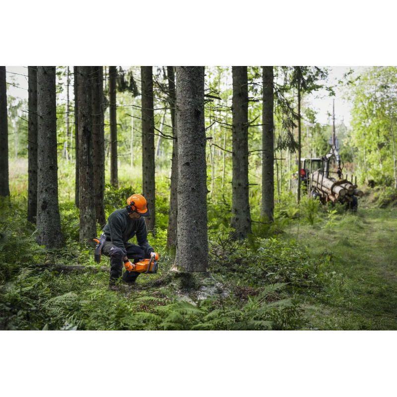 Tronçonneuse Husqvarna 450X moteur 50,2cm3, guide chaine 45cm