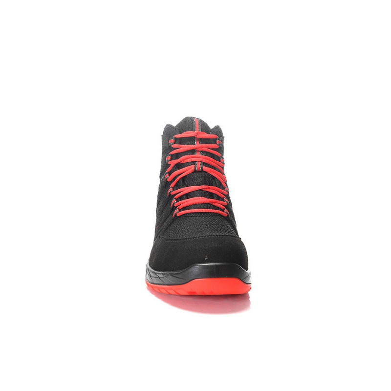 Chaussure de sécurité Elten Maddox hautes noir/rouge ESD S3S