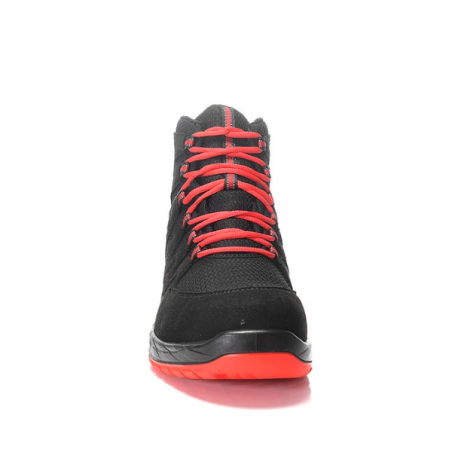 Chaussure de sécurité Elten Maddox hautes noir/rouge ESD S3S