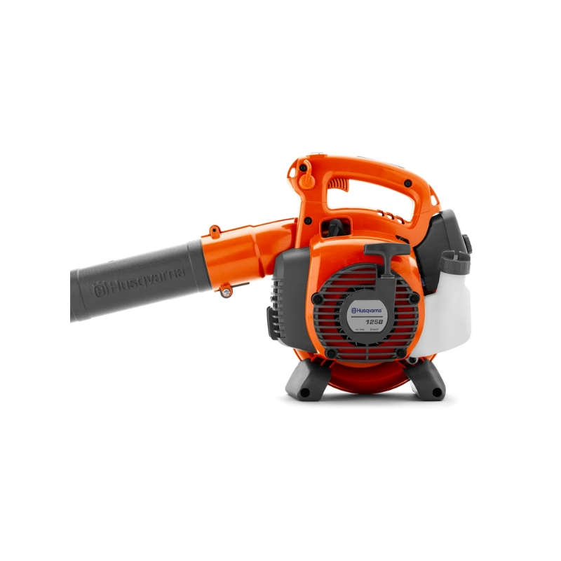 Souffleur thermique à main Husqvarna 125B pour feuilles, 28cm³  débit d'air 799m³/h