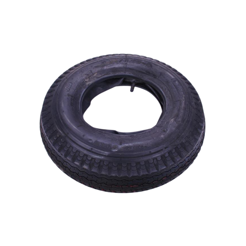 Pneu de Tracteur Tondeuse Universel 4.00-8 + Chambre à Air V-47