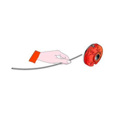 Tête de débroussailleuse universelle Multiline Pro Tecomec Whips25 Tête de débroussailleuse universelle Multiline Pro Tecomec Whips25
