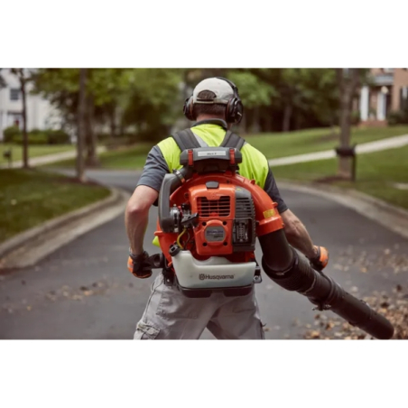 Souffleur à dos thermique Husqvarna 580BTS, grosse puissance 75,6 cm³