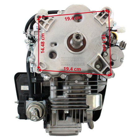 Moteur autoportée Loncin 1P85FA - 352 cm³ + échappement Moteur autoportée Loncin 1P85FA - 352 cm³ + échappement