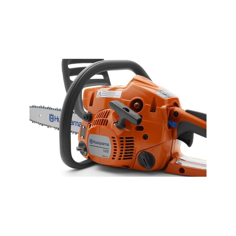 Tronçonneuse Husqvarna 120 Mark II, guide chaine 35cm , moteur 38cm³