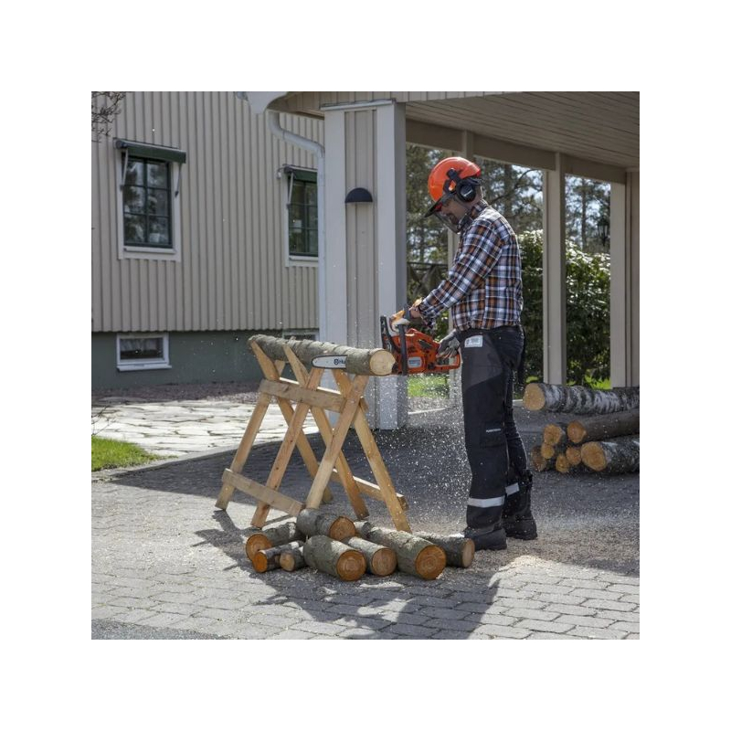 Tronçonneuse Husqvarna 120 Mark II, guide chaine 35cm , moteur 38cm³