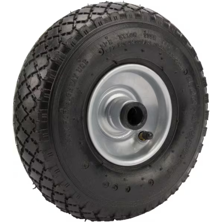 Roue avec pneu à crampons 3.00-4 Tente pour brouette 150kg