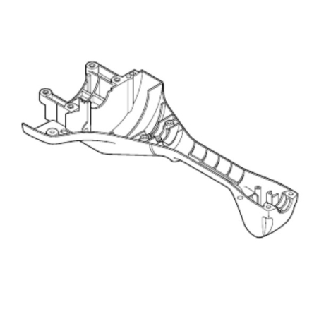 Monture inférieure poignée arrière taille haies Stihl Monture inférieure poignée arrière taille haies Stihl