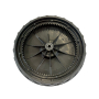 Roue arrière tondeue Oleo Mac, Staub, Efco G48, G53, GI48, MAX48, MAX53