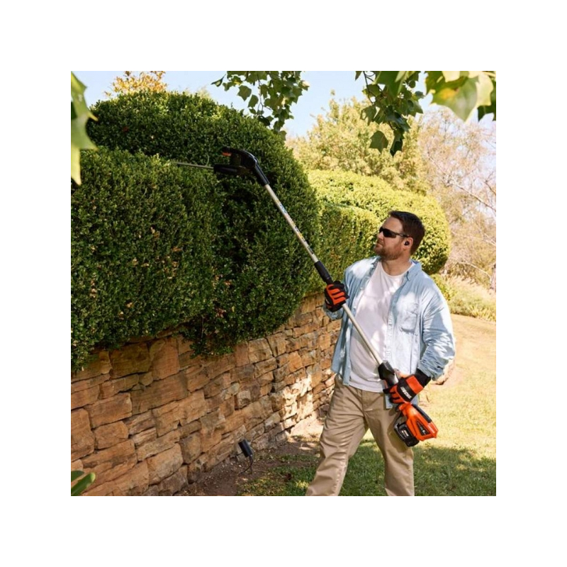 Taille-haie sur perche à batterie Echo DCHCA310, coupe 49cm