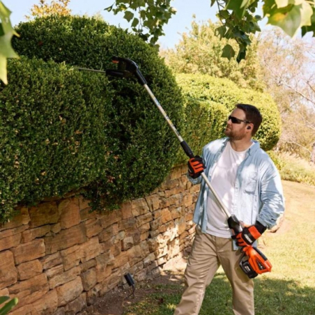 Taille-haie sur perche à batterie Echo DCHCA310, coupe 49cm Taille-haie sur perche à batterie Echo DCHCA310, coupe 49cm
