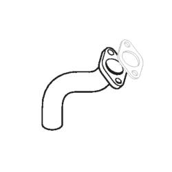 Tube échappement moteur Stiga / Alpina 118738269/0