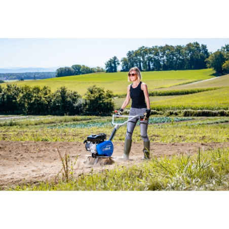 Motobineuse Staub Maxibeche K, largeur de travail  22 à 45 cm, moteur 80 cm3