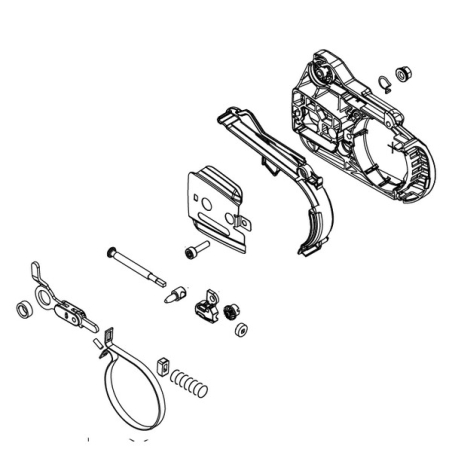 Carter frein de chaine tronçonneuse Echo CS2511TES, CS2511WES