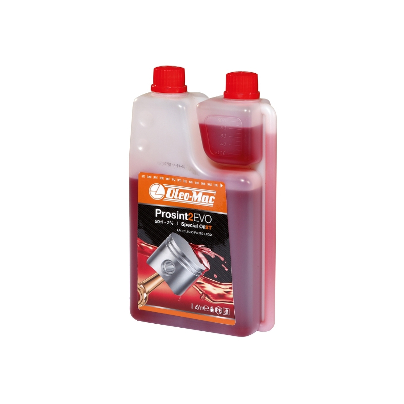 Huile 2 temps Oleo Mac 1L semi synthèse PROSINT à 2%