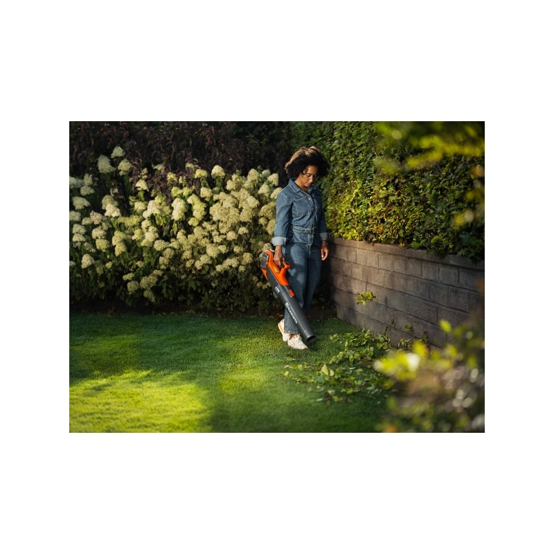 Pack souffleur à batterie Husqvarna 120iB, Variateur de puissance