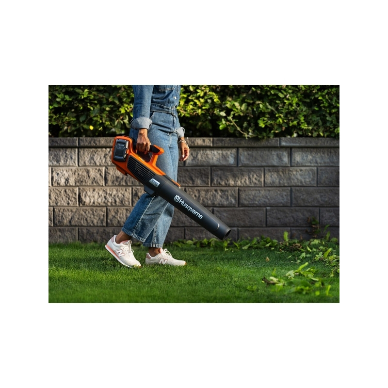 Pack souffleur à batterie Husqvarna 120iB, Variateur de puissance