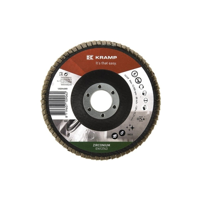 Disque lames Gopart 125 x 22.2 mm K60