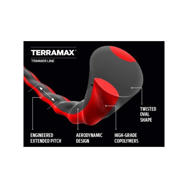 Fil débroussailleuse nylon Oregon Terramax 2,0 mm 97m - 655748