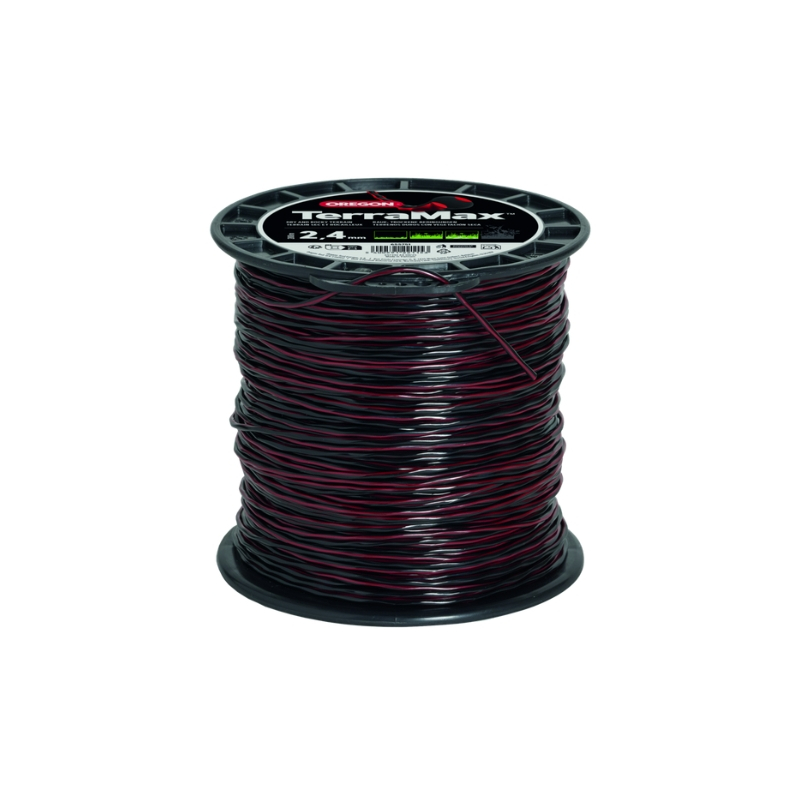 Fil débroussailleuse nylon Oregon Terramax 2,4 mm 208m - 655751