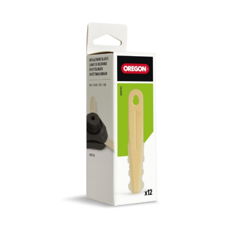 Recharge 12 lames pour tête universelle à couteaux Oregon 655753