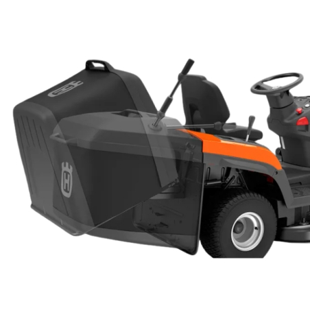Tracteur tondeuse bac de ramassage Husqvarna TC220T coupe 108cm