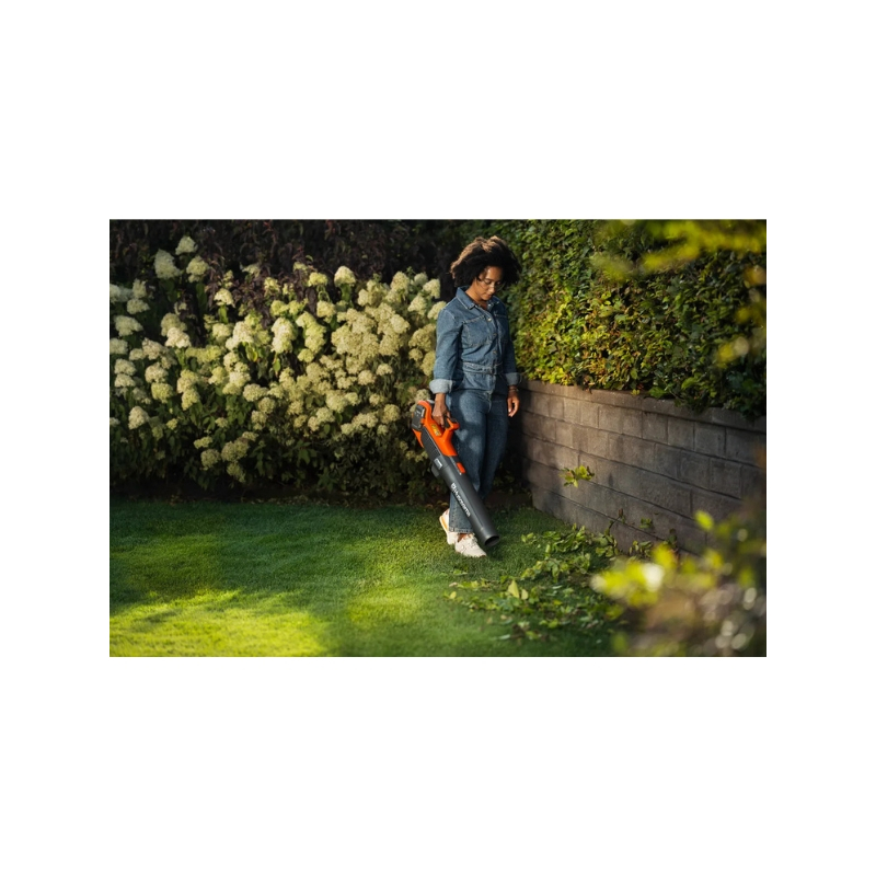 souffleur de feuilles sans fil Husqvarna 122iB vendu sans batterie ni chargeur