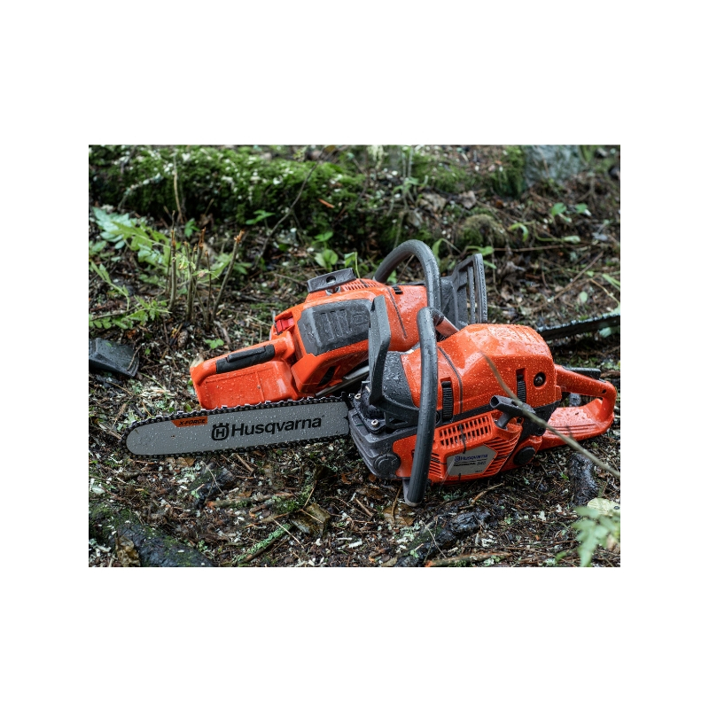 Tronçonneuse Husqvarna 550XP Mark II guide chaine 45cm , moteur 50cm³