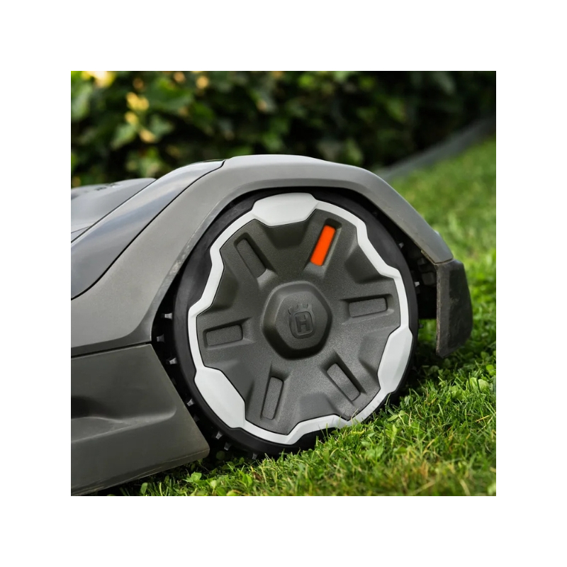 Kit Roues jardin en pentes Robot tondeuse Husqvarna Aspire R6V, 308V et 312V