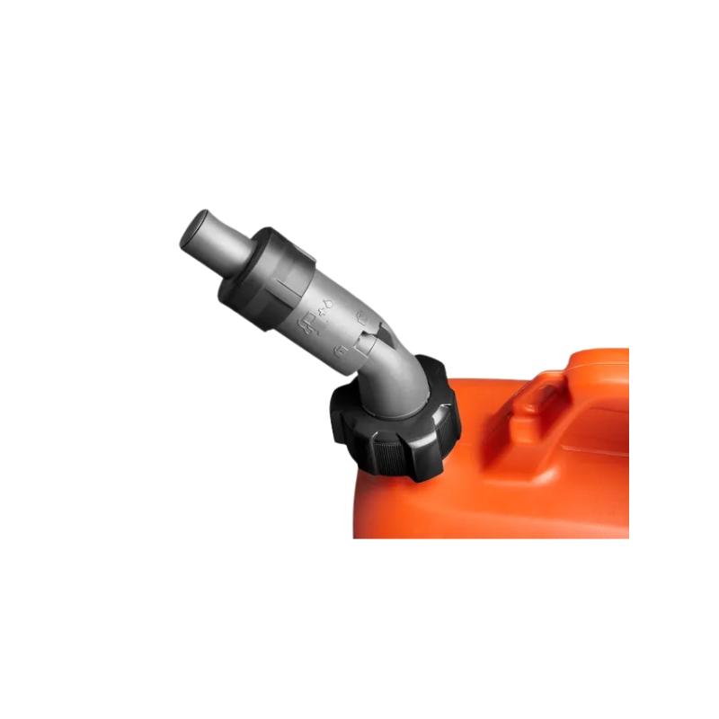 Bidon double Husqvarna essence huile 5l+2.5l avec porte-outils