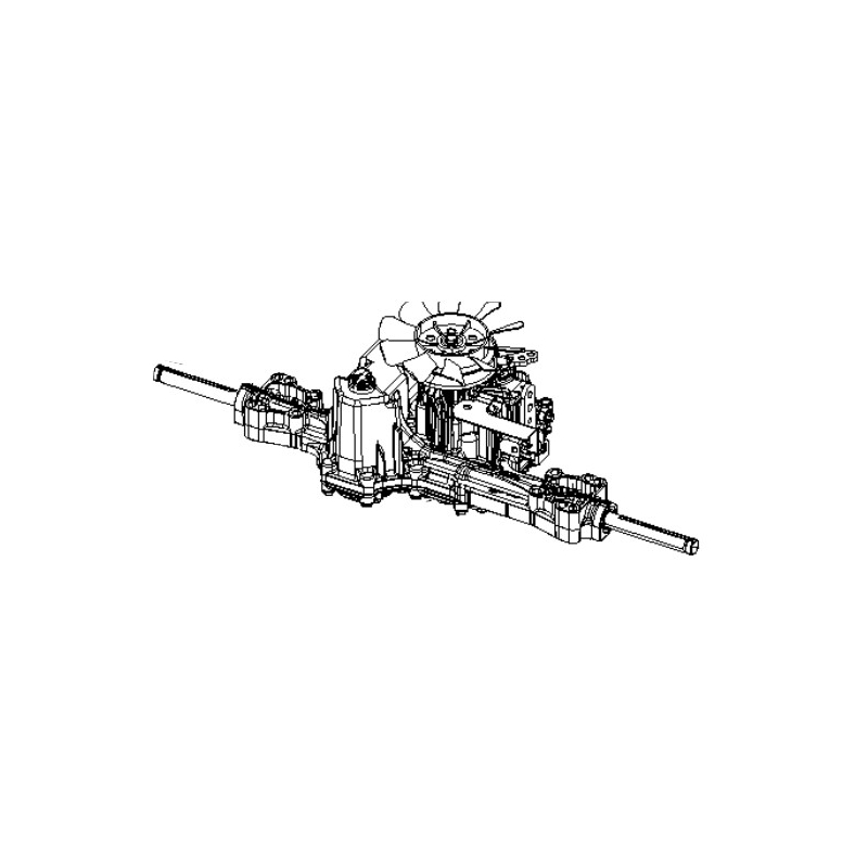 Boite de vitesse Tuff Torq autoportée Husqvarna - 7A646084020