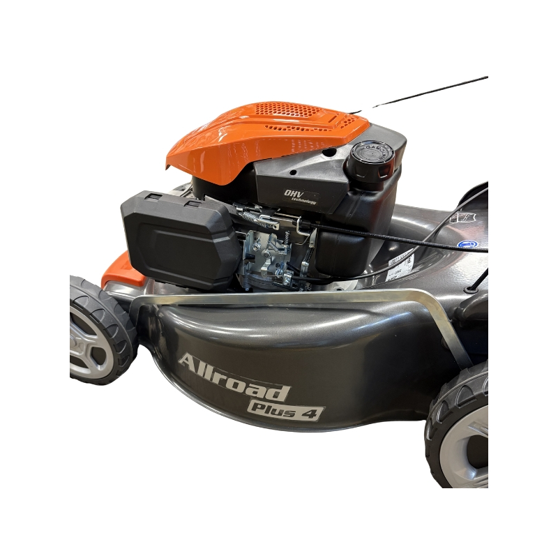 Tondeuse Oleo Mac GV53TK Allroad Plus 4 en 1, moteur 196cm3, coupe 53 cm