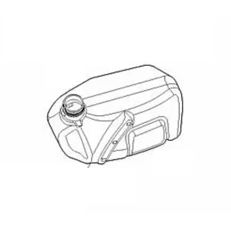 Réservoir d'essence tondeuse autoportée Stihl / Viking - 61403500400