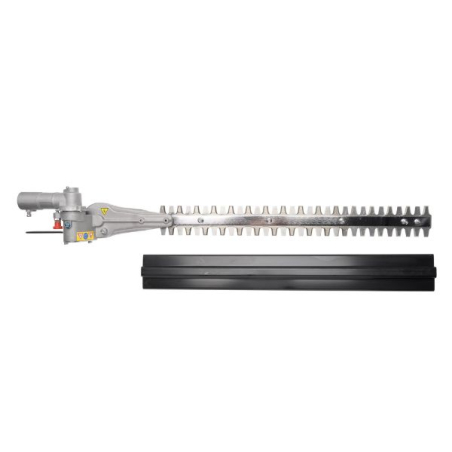 Accessoire multifonction taille-haie universel adaptable débroussailleuse avec renvoi d’angle Ø 24 à 27mm